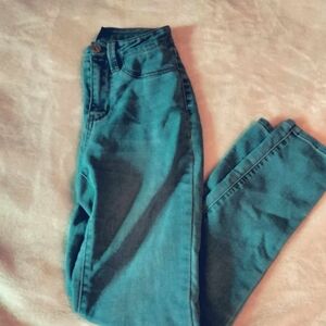 Dollhouse "You Are Beautiful" Stretch Denim Jeans Sz 5/6 Fall Spring Casual